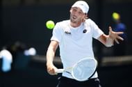 John Millman at the 2023 Adelaide International 2.